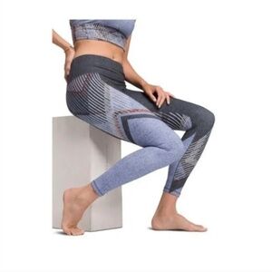 Prana Pillar Printed Legging in Blue Sangria